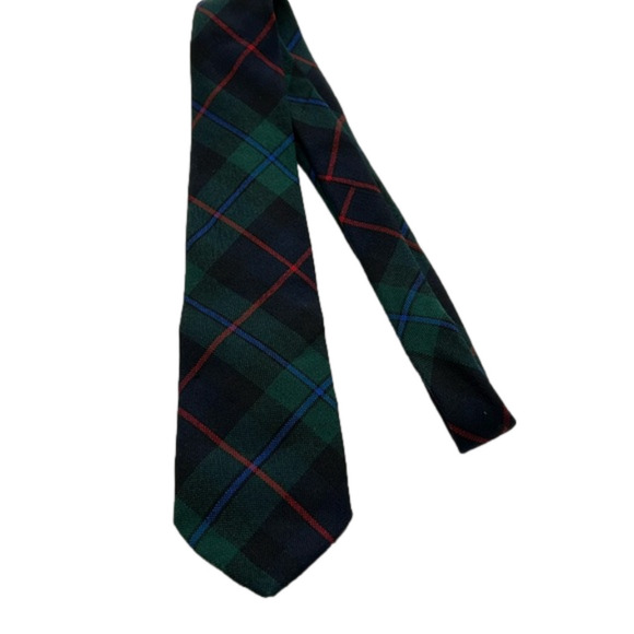 Ingles Buchan Made in Scotland Men's 100% New Wool Classic Tie - Picture 1 of 6